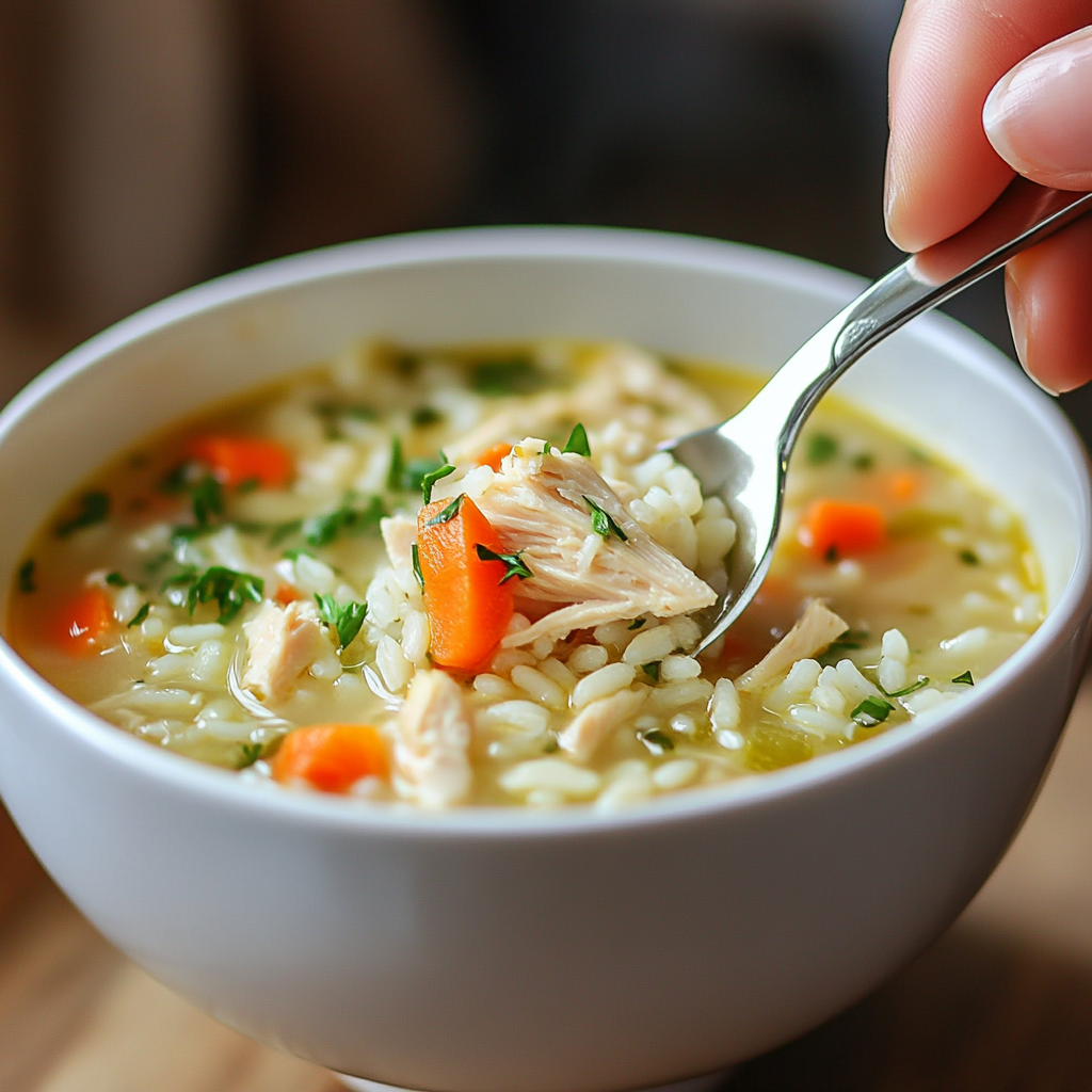 Chicken Soup with Rice is an easy and quick healthy All Recipes keto dinner ideas recipes that you can cook if you like . In Tasty Recipes blog we got the best easy dinner,