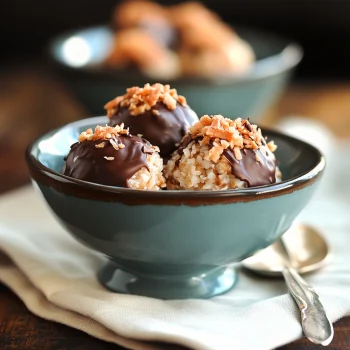 Chocolate Coconut Balls