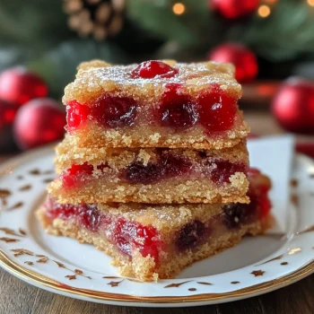 Christmas Cherry Bars