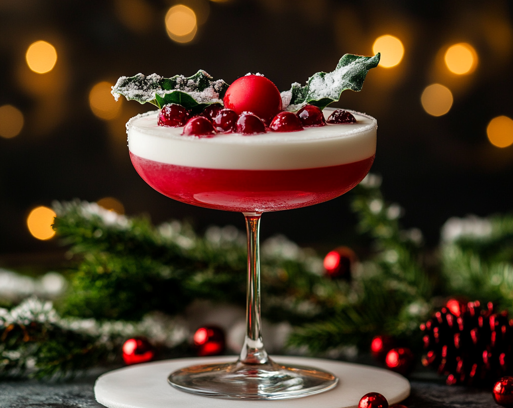 Christmas Mistletoe Mocktail