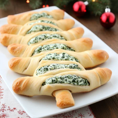 Christmas Tree Breadsticks