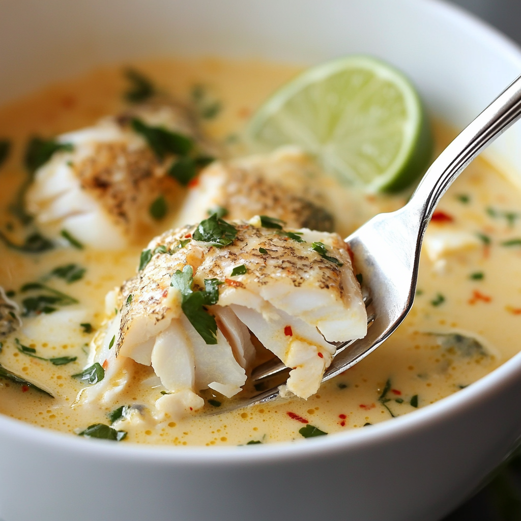 Coconut Lime Fish Soup is an easy and quick healthy All Recipes keto dinner ideas recipes that you can cook if you like . In Tasty Recipes blog we got the best easy dinner,