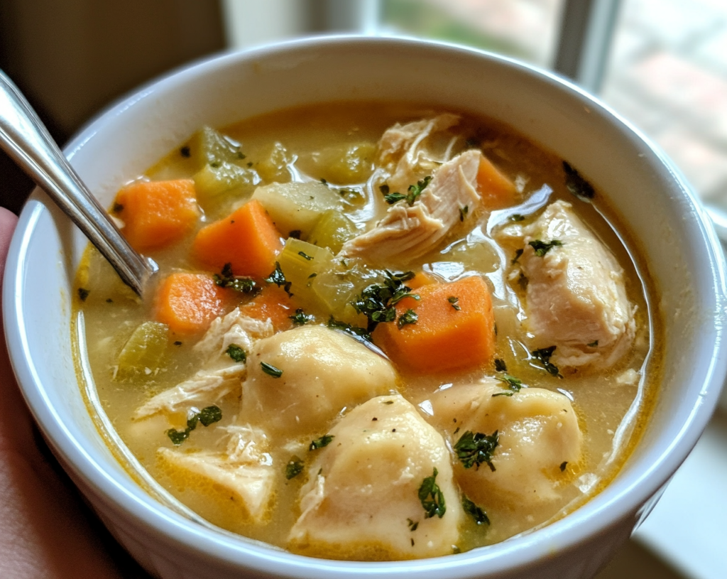 Cozy Chicken & Dumplings Soup