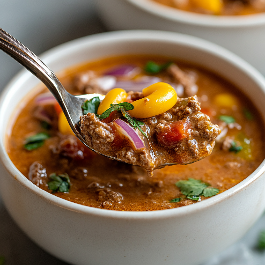 Creamy Beef Taco Soup is an easy and quick healthy All Recipes keto dinner ideas recipes that you can cook if you like . In Tasty Recipes blog we got the best easy dinner,