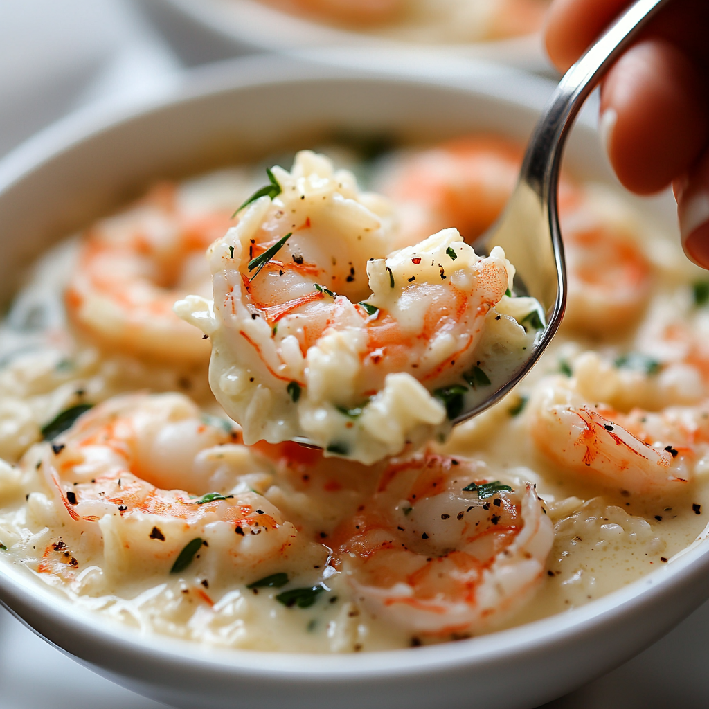Creamy Shrimp and Rice Soup is an easy and quick healthy All Recipes keto dinner ideas recipes that you can cook if you like . In Tasty Recipes blog we got the best easy dinner,