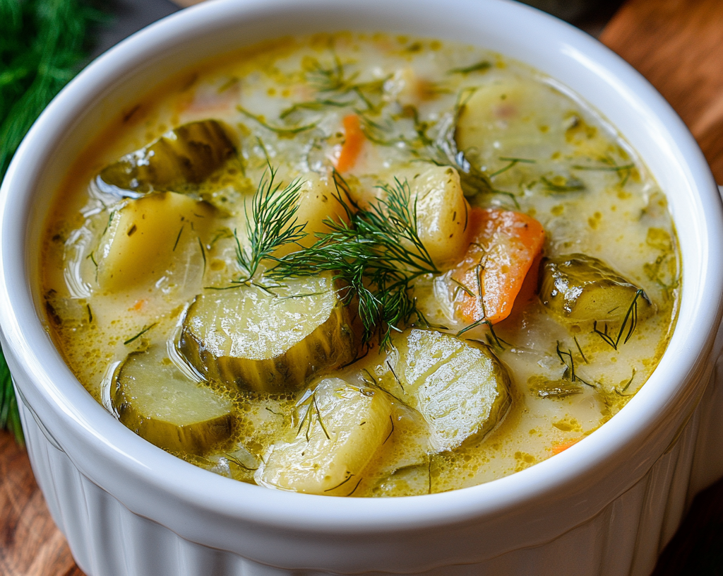 Dill Pickle Soup