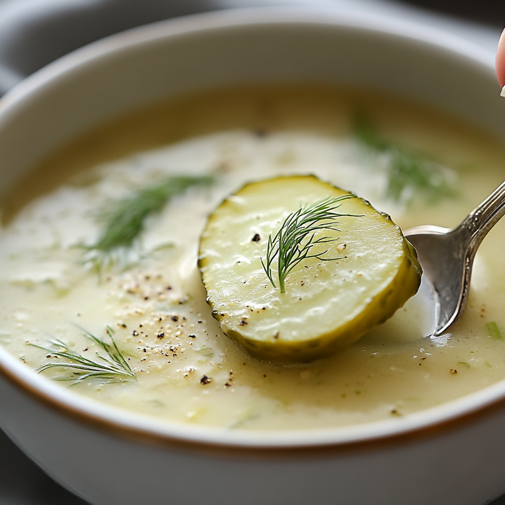 Dill Pickle Soup is an easy and quick healthy All Recipes keto dinner ideas recipes that you can cook if you like . In Tasty Recipes blog we got the best easy dinner,