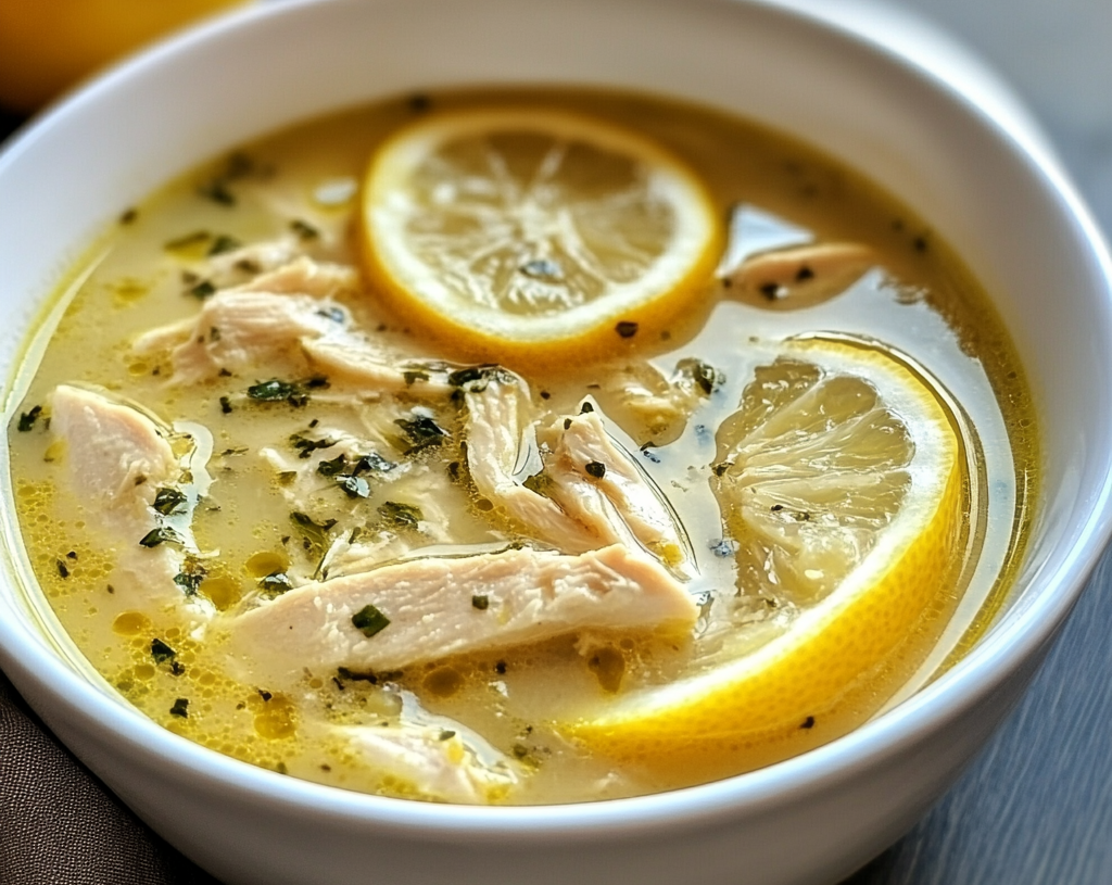 Greek Lemon Chicken Soup