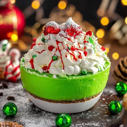 Grinch Cheesecake Lush