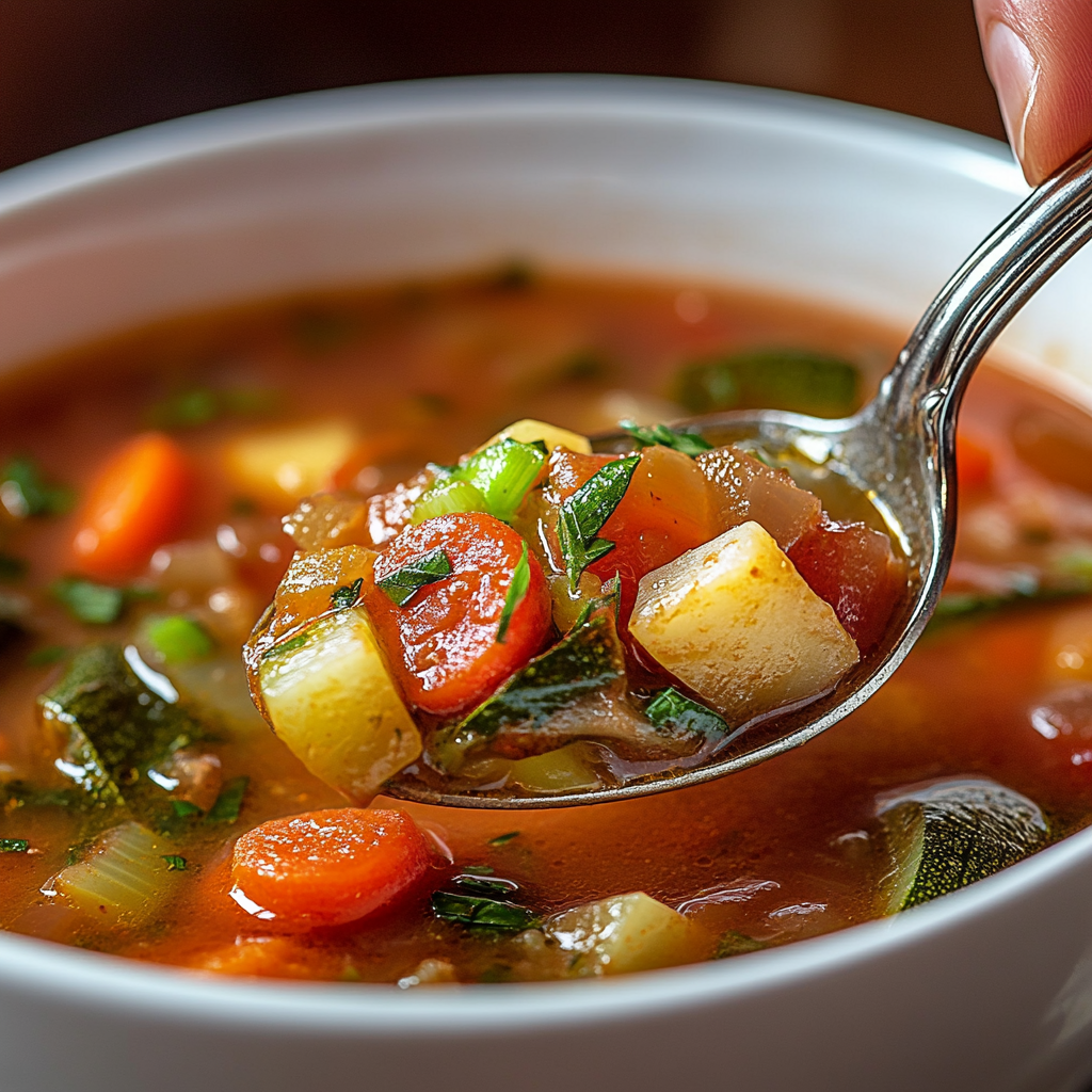 Hearty Vegetable Soup is an easy and quick healthy All Recipes keto dinner ideas recipes that you can cook if you like . In Tasty Recipes blog we got the best easy dinner,