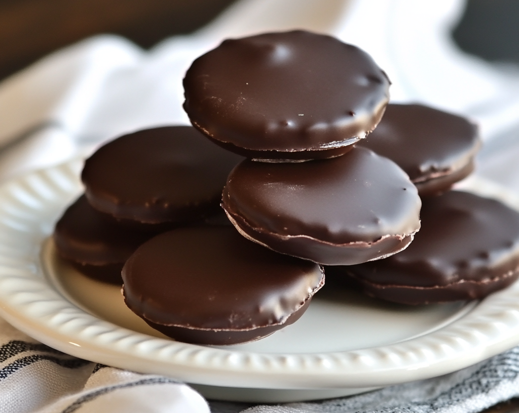 Homemade Peppermint Patties (5 Ingredients!)