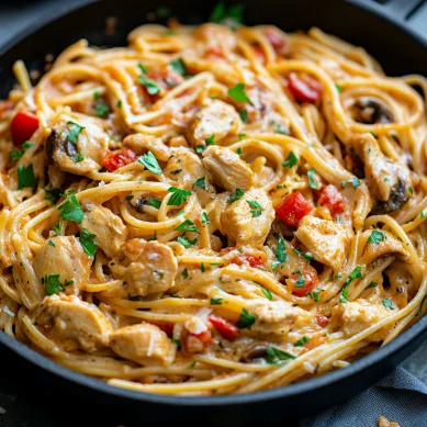 Italian Chicken Pasta