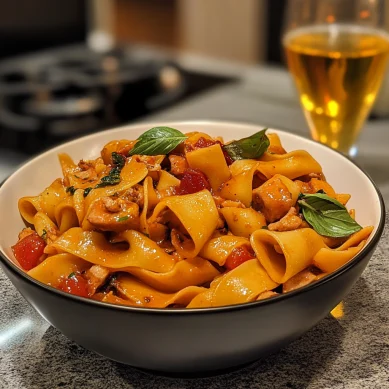 Italian Drunken Noodles