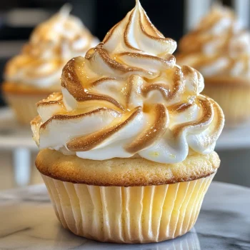 Lemon Meringue Pie Cupcakes