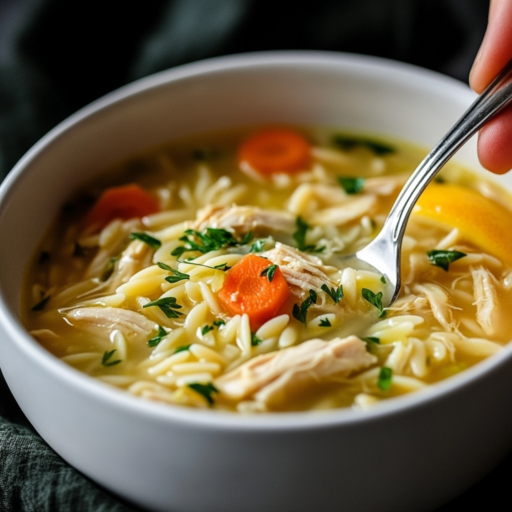 Lemon Chicken Orzo Soup is an easy and quick healthy All Recipes keto dinner ideas recipes that you can cook if you like . In Tasty Recipes blog we got the best easy dinner,