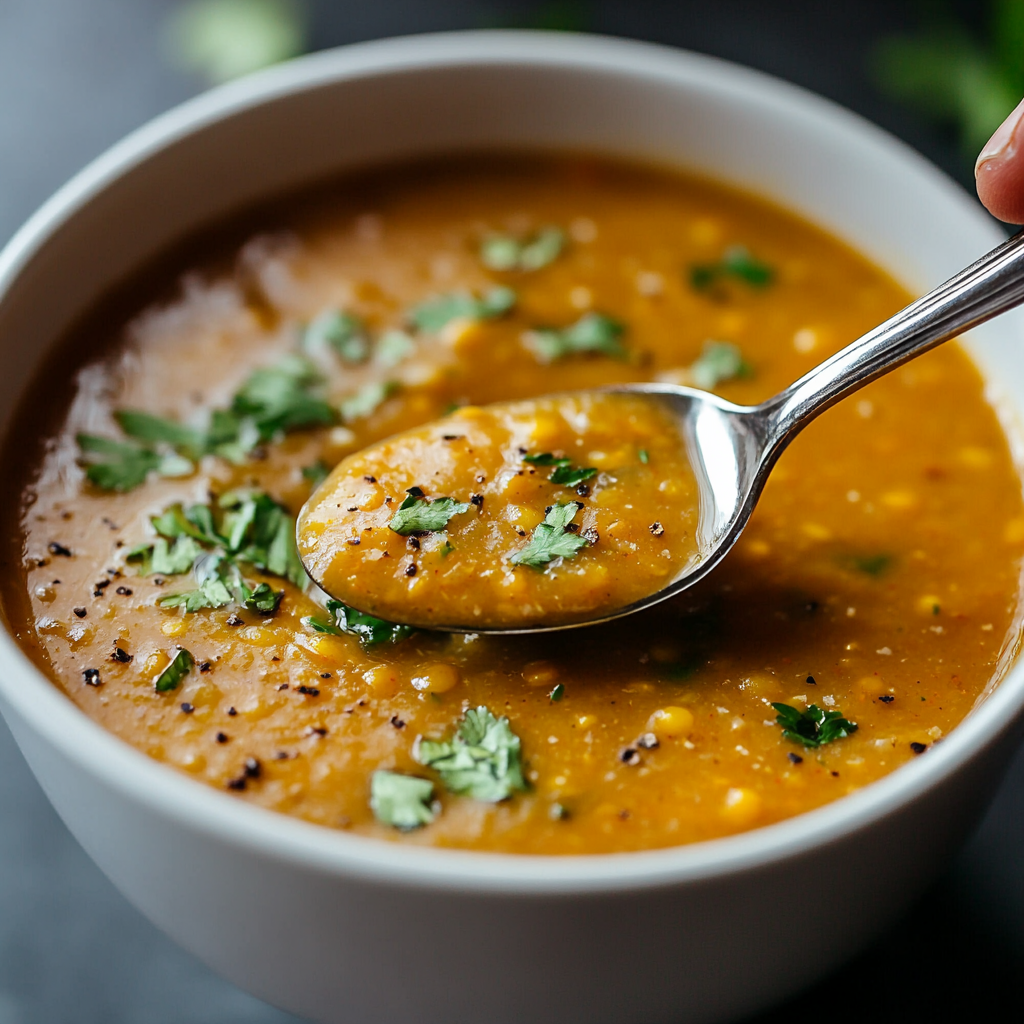 Lentil Coconut Soup with Garlic and Ginger is an easy and quick healthy All Recipes keto dinner ideas recipes that you can cook if you like . In Tasty Recipes blog we got the best easy dinner,