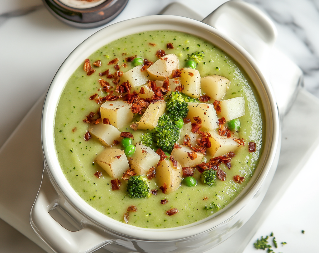 Loaded Broccoli Potato Soup
