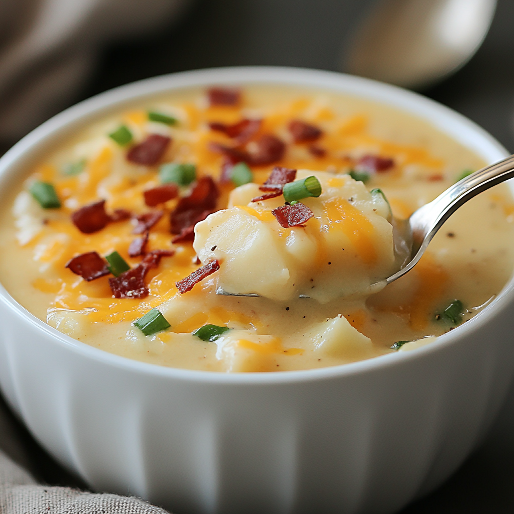 Loaded Potato Soup ss Loaded Potato Soup is an easy and quick healthy All Recipes keto dinner ideas recipes that you can cook if you like . In Tasty Recipes blog we got the best easy dinner,