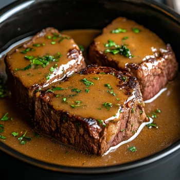 Slow Cooker Cubed Steak with Gravy