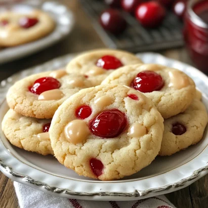 Maraschino Cherry Cookie