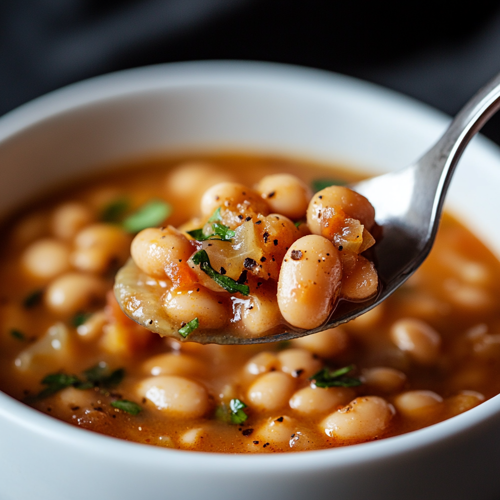 Navy Bean Soup is an easy and quick healthy All Recipes keto dinner ideas recipes that you can cook if you like . In Tasty Recipes blog we got the best easy dinner,