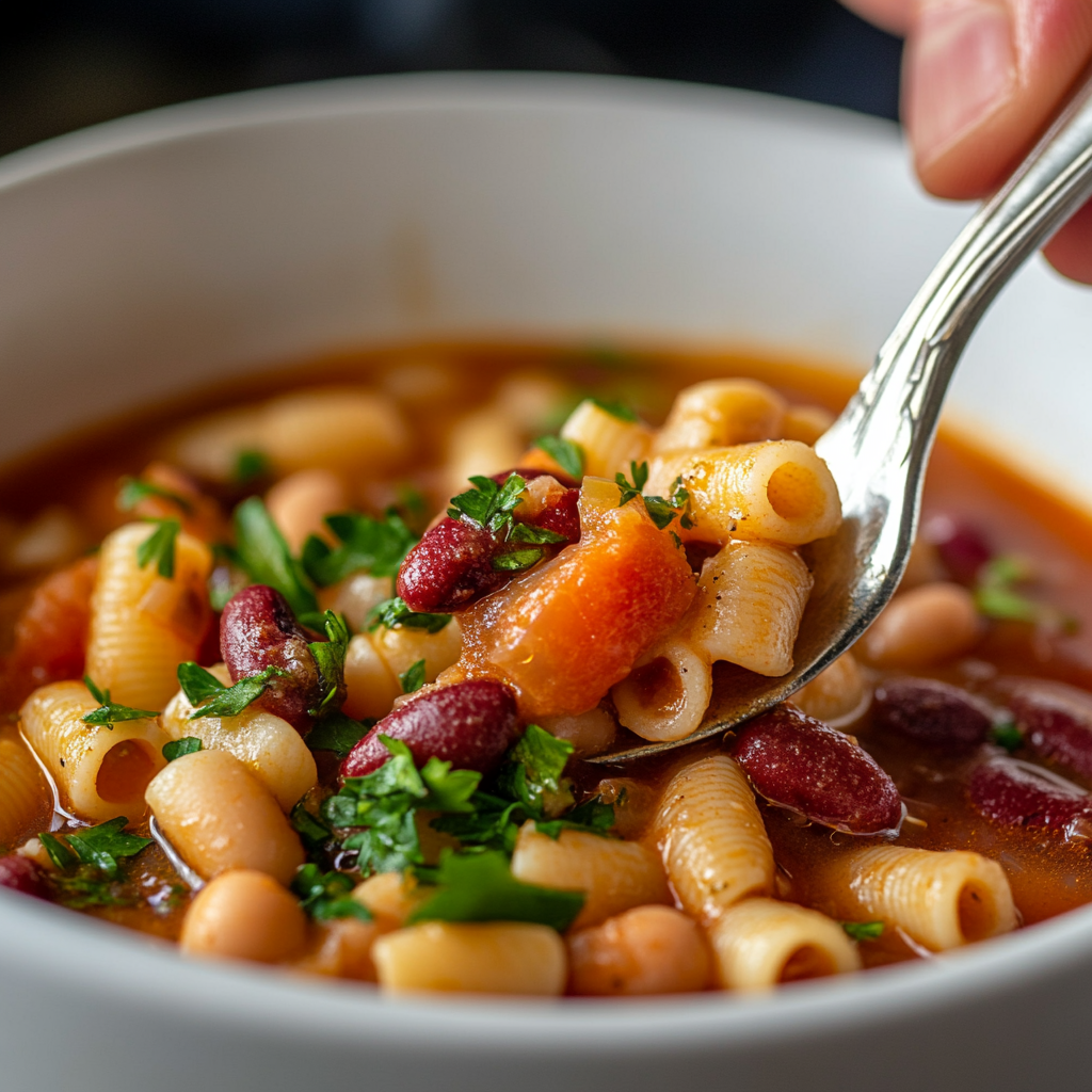 Pasta and Bean Soup is an easy and quick healthy All Recipes keto dinner ideas recipes that you can cook if you like . In Tasty Recipes blog we got the best easy dinner,