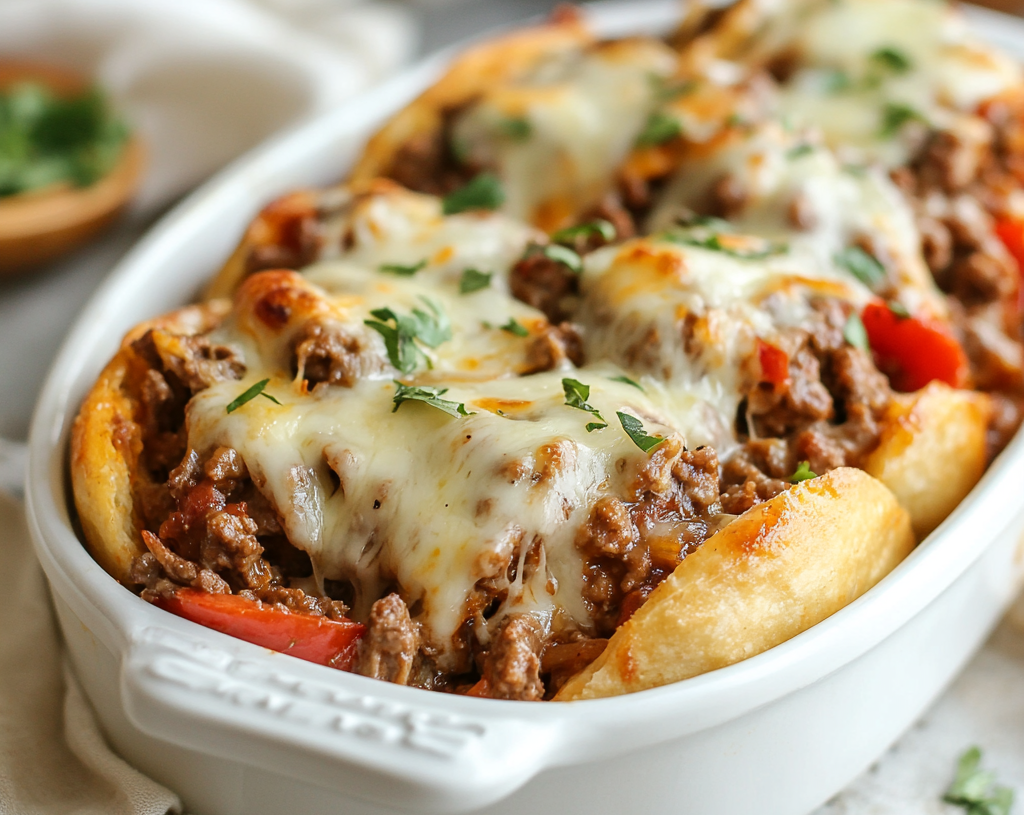 Philly Cheese Steak Sloppy Joes
