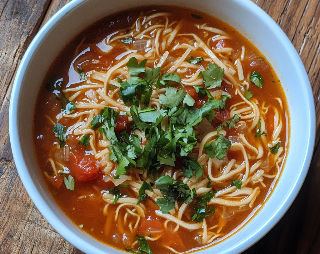 Revitalizing Fideo Soup