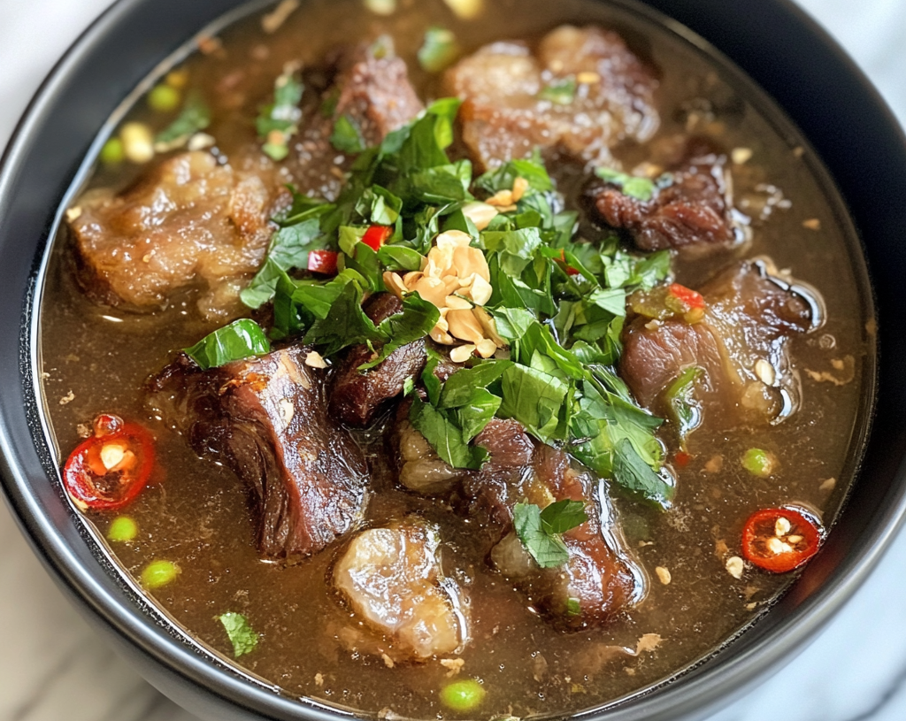 Simple Oxtail Soup