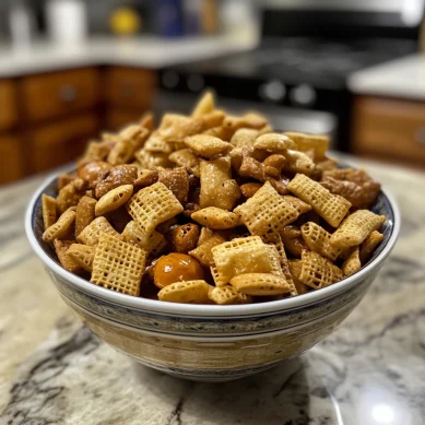 Slow Cooker Chex Mix