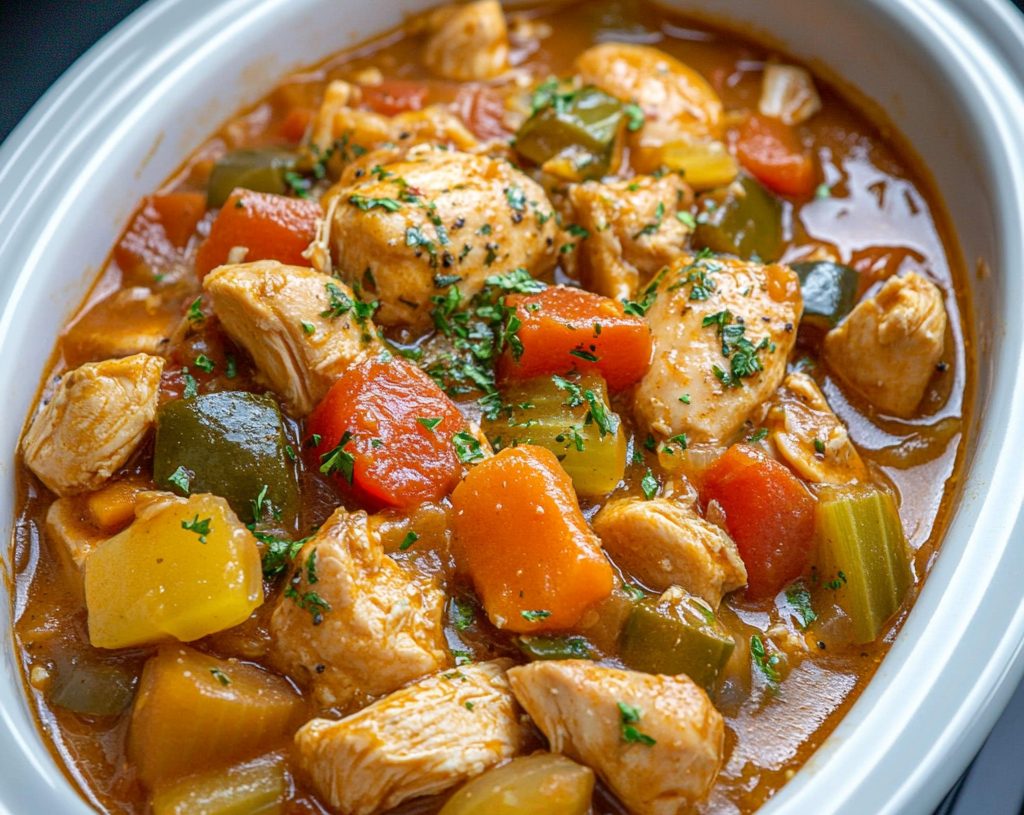 Slow Cooker Chicken Stew