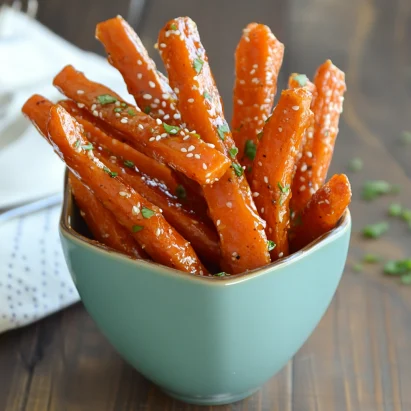 Slow Cooker Glazed Carrots