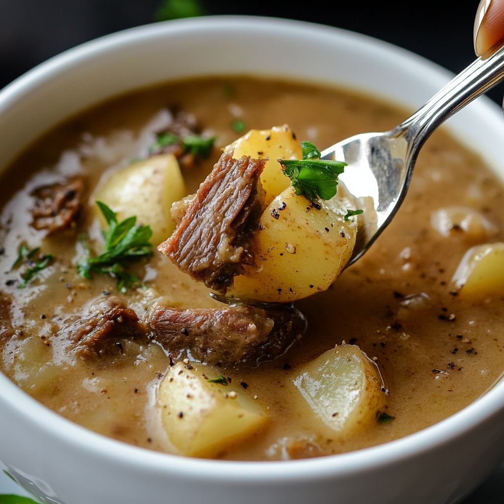 Smoked Brisket Potato Soup ss Smoked Brisket Potato Soup is an easy and quick healthy All Recipes keto dinner ideas recipes that you can cook if you like . In Tasty Recipes blog we got the best easy dinner,