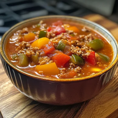 Stuffed Pepper Soup