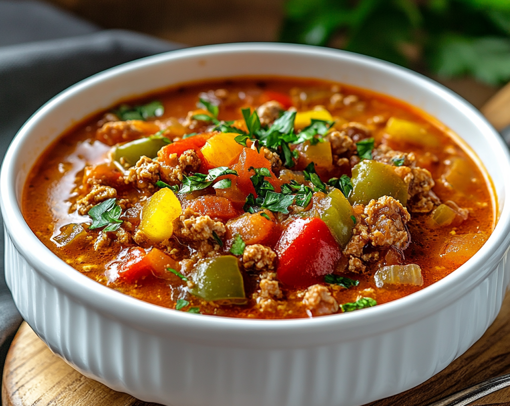 Stuffed Pepper Soup