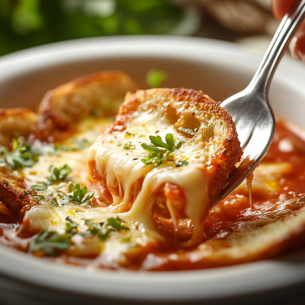 Tomato Soup with Cheese and Onion Toast ss Tomato Soup with Cheese and Onion Toast is an easy and quick healthy All Recipes keto dinner ideas recipes that you can cook if you like . In Tasty Recipes blog we got the best easy dinner,