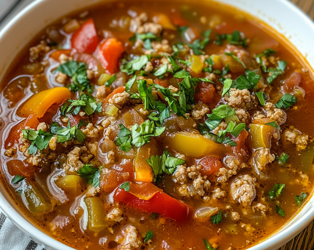 Weight Watchers Stuffed Pepper Soup