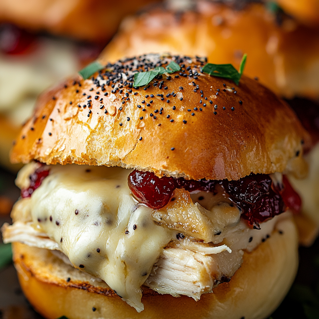 Baked Cranberry Turkey Sliders with Havarti & Poppy Seed Topping is an easy and quick healthy All Recipes keto dinner ideas recipes that you can cook if you like . In Tasty Recipes blog we got the best easy dinner,