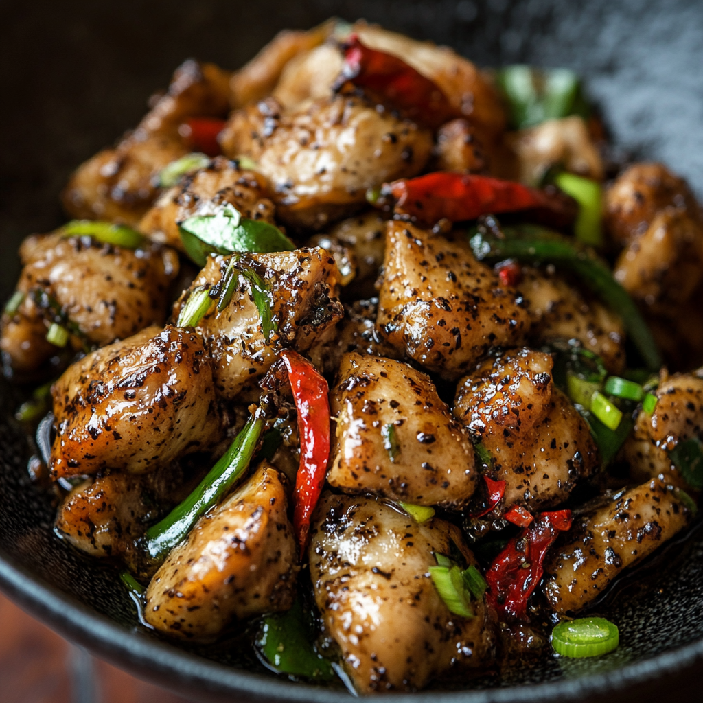 Black Pepper Chicken is an easy and quick healthy All Recipes keto dinner ideas recipes that you can cook if you like . In Tasty Recipes blog we got the best easy dinner,