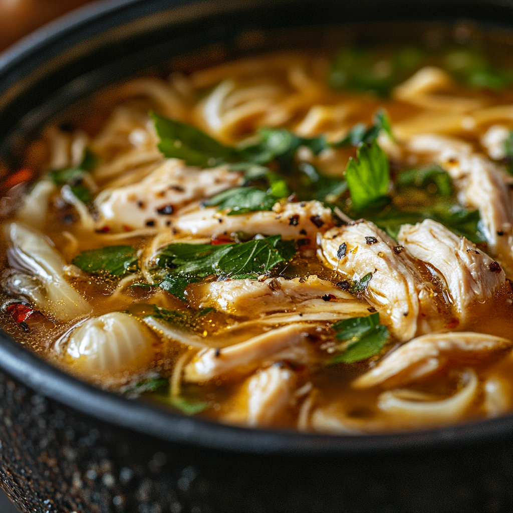 Chicken Garlic Soup is an easy and quick healthy All Recipes keto dinner ideas recipes that you can cook if you like . In Tasty Recipes blog we got the best easy dinner,