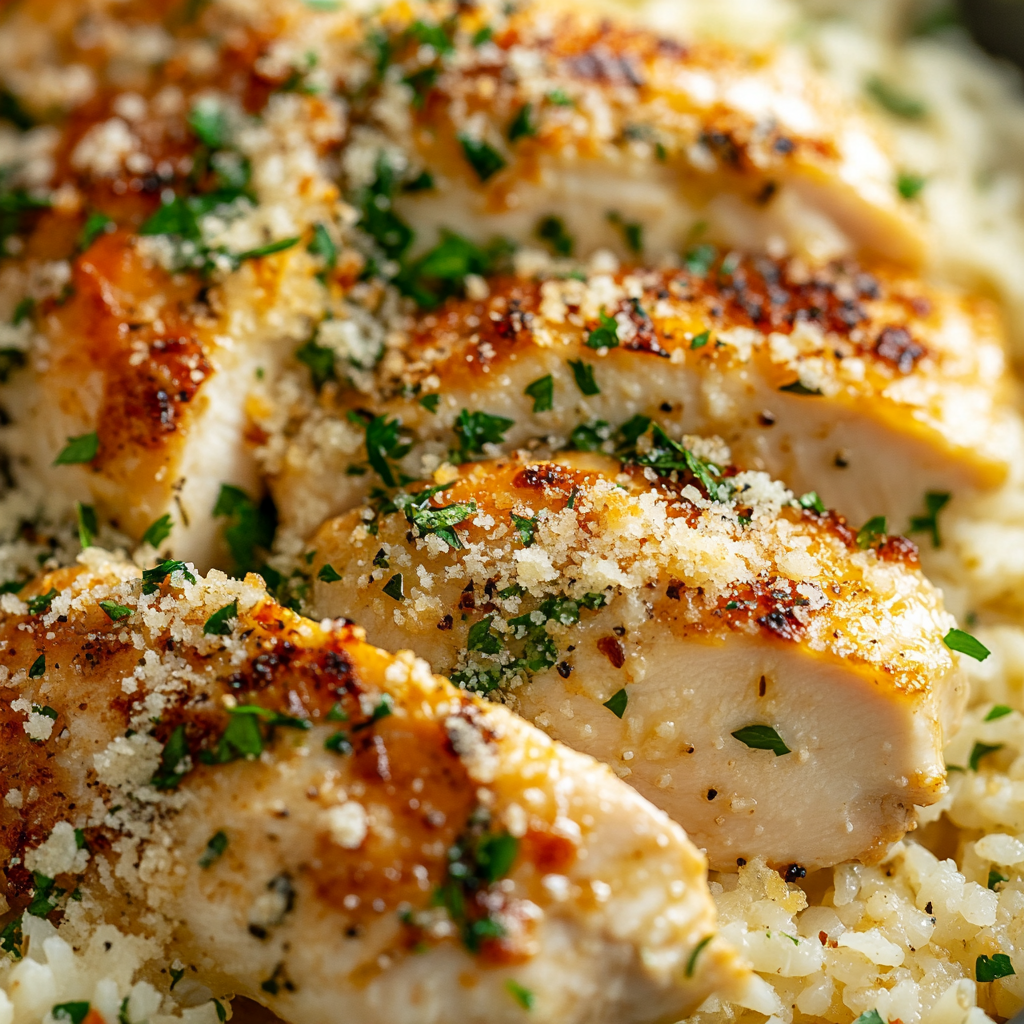 Chicken with Garlic Parmesan Rice is an easy and quick healthy All Recipes keto dinner ideas recipes that you can cook if you like . In Tasty Recipes blog we got the best easy dinner,