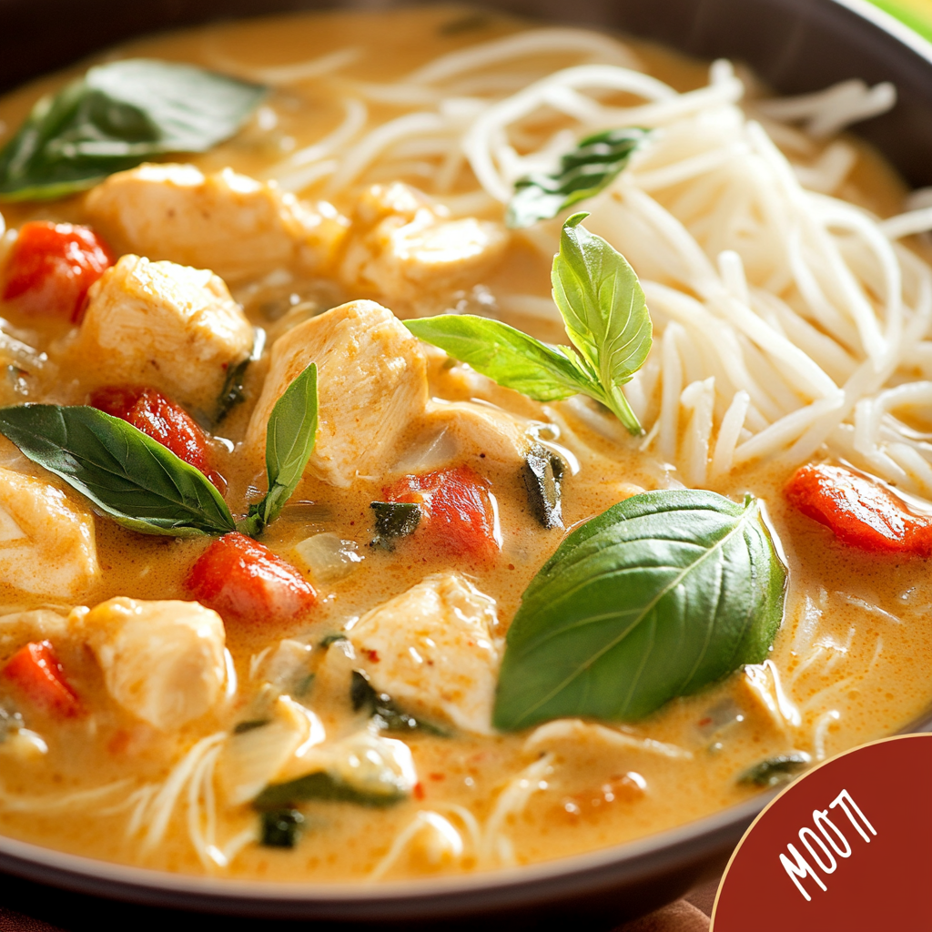 Coconut Curry Chicken Soup with Rice Noodles is an easy and quick healthy All Recipes keto dinner ideas recipes that you can cook if you like . In Tasty Recipes blog we got the best easy dinner,