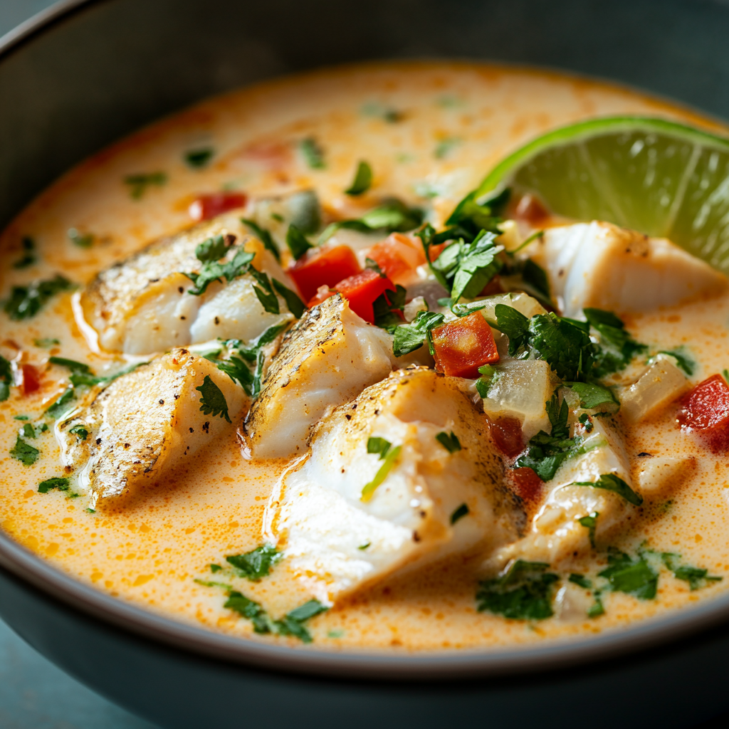Coconut Lime Fish Soup is an easy and quick healthy All Recipes keto dinner ideas recipes that you can cook if you like . In Tasty Recipes blog we got the best easy dinner,