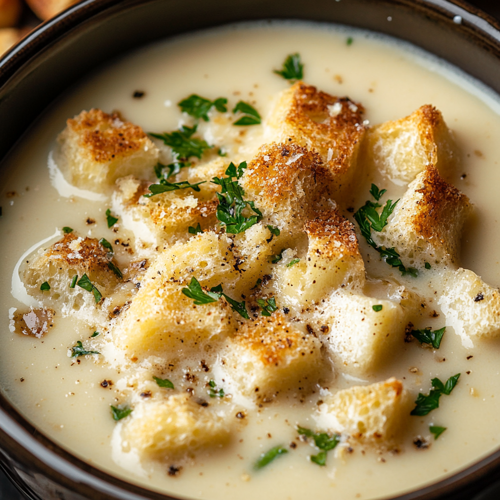 French Garlic Soup is an easy and quick healthy All Recipes keto dinner ideas recipes that you can cook if you like . In Tasty Recipes blog we got the best easy dinner,