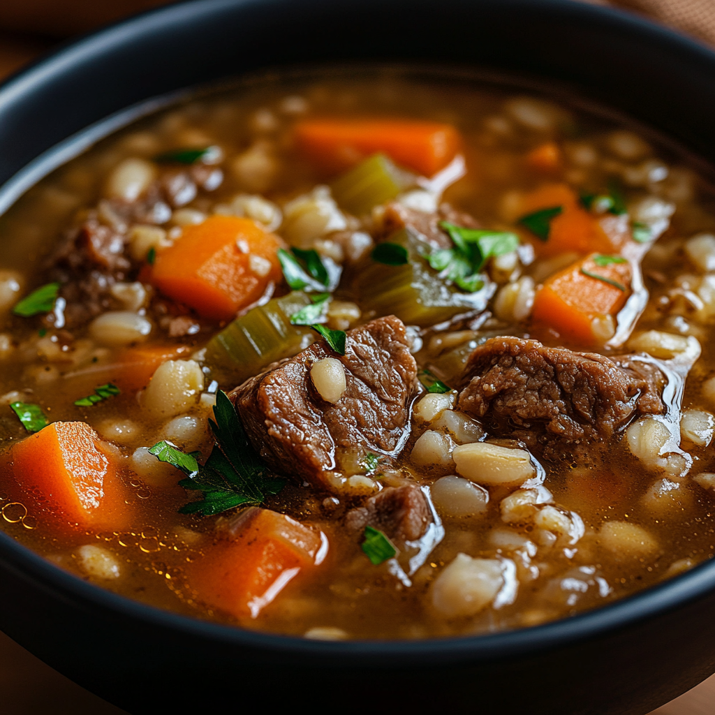 Hearty Beef Barley Soup is an easy and quick healthy All Recipes keto dinner ideas recipes that you can cook if you like . In Tasty Recipes blog we got the best easy dinner,