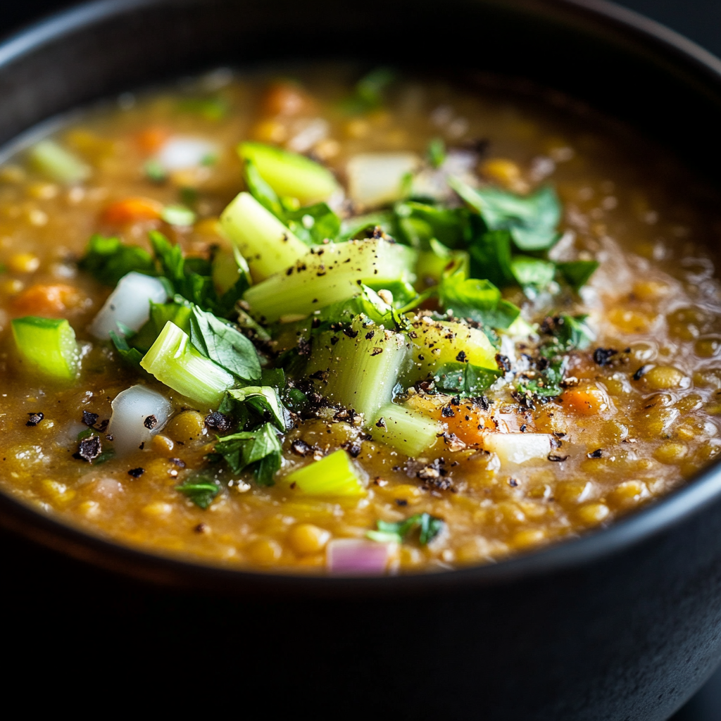 Lentil Coconut Soup with Celery and Onions is an easy and quick healthy All Recipes keto dinner ideas recipes that you can cook if you like . In Tasty Recipes blog we got the best easy dinner,