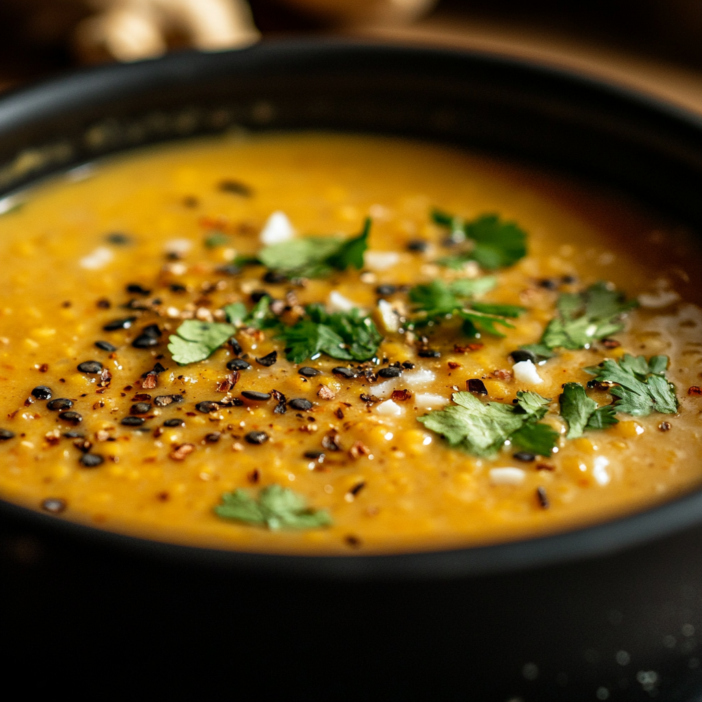 Lentil Coconut Soup with Garlic and Ginger ss Lentil Coconut Soup with Garlic and Ginger is an easy and quick healthy All Recipes keto dinner ideas recipes that you can cook if you like . In Tasty Recipes blog we got the best easy dinner,