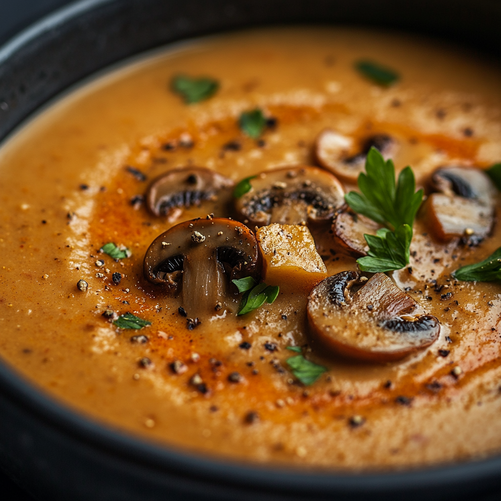 Mushroom and Smoked Paprika Soup is an easy and quick healthy All Recipes keto dinner ideas recipes that you can cook if you like . In Tasty Recipes blog we got the best easy dinner,