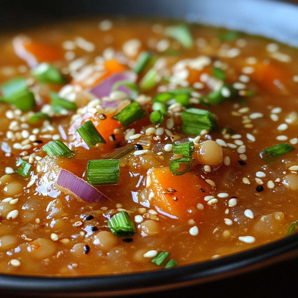 Spicy Sesame Carrot Soup with Red Lentils is an easy and quick healthy All Recipes keto dinner ideas recipes that you can cook if you like . In Tasty Recipes blog we got the best easy dinner,