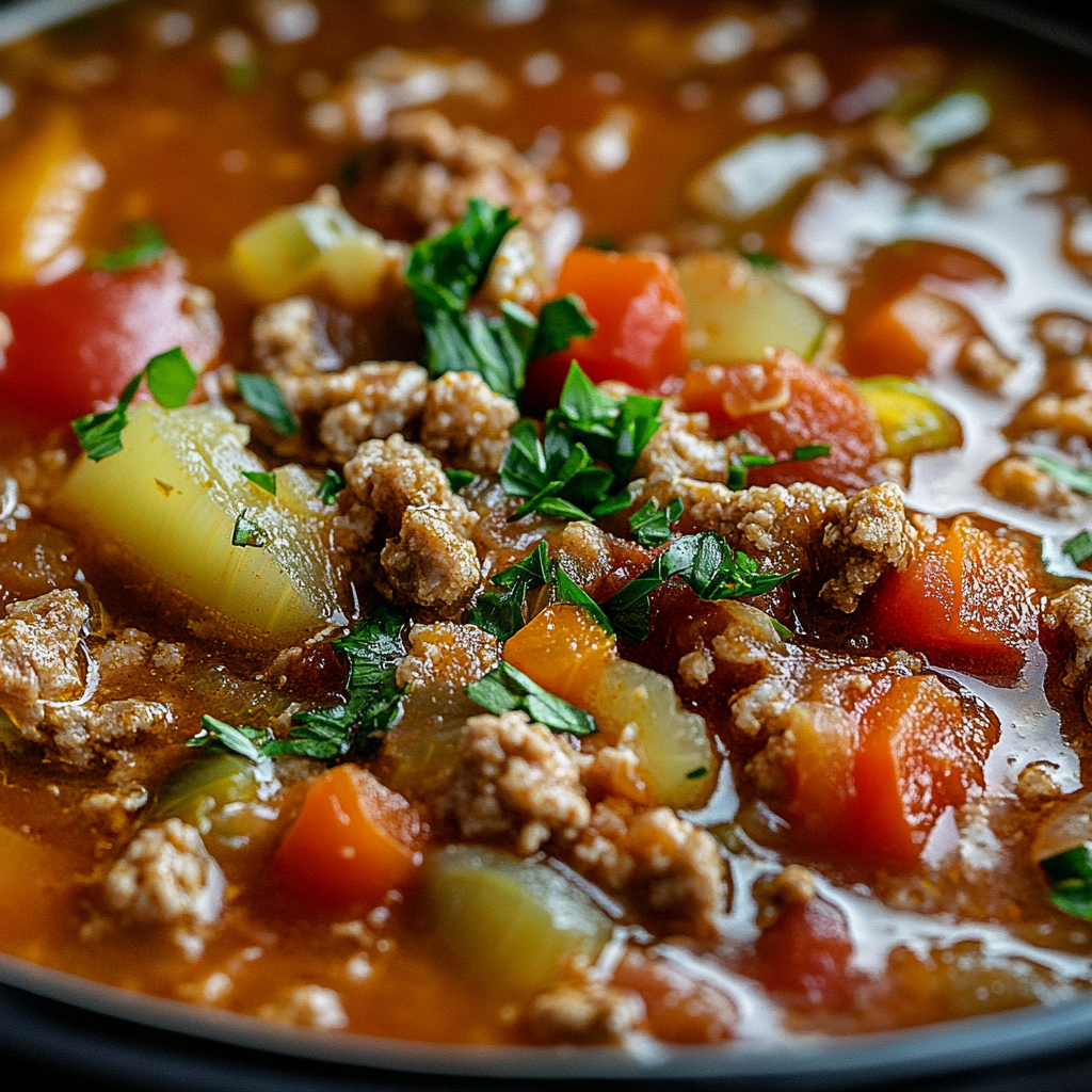 Stuffed Pepper Soup is an easy and quick healthy All Recipes keto dinner ideas recipes that you can cook if you like . In Tasty Recipes blog we got the best easy dinner,
